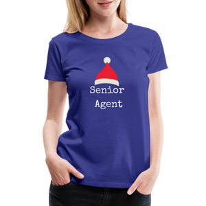 Open image in slideshow, Senior Agent Women’s Premium T-Shirt - royal blue

