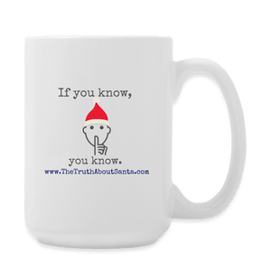 Open image in slideshow, &quot;If you know, you know&quot; Coffee/Tea Mug 15 oz - white
