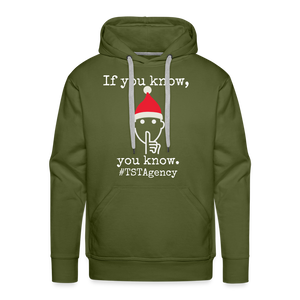 If you know, you know.  Men’s Premium Hoodie - olive green