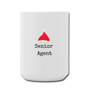 Open image in slideshow, Senior Agent Coffee/Tea Mug 15 oz - white
