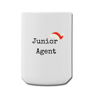 Open image in slideshow, Junior Agent Coffee/Tea Mug 15 oz - white
