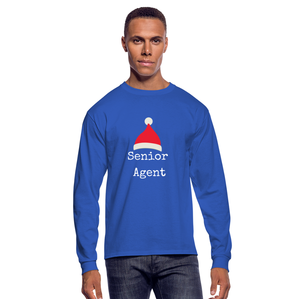 Senior Agent Men's Long Sleeve T-Shirt - royal blue
