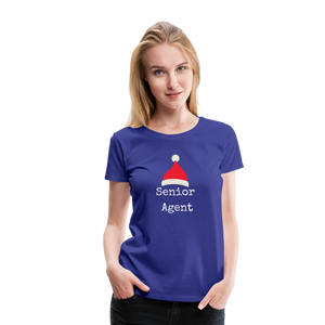 Senior Agent Women’s Premium T-Shirt - royal blue