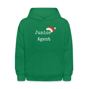 Open image in slideshow, &quot;Junior Agent&quot; Kids&#39; Hoodie - kelly green
