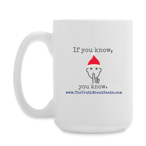 "If you know, you know" Coffee/Tea Mug 15 oz - white